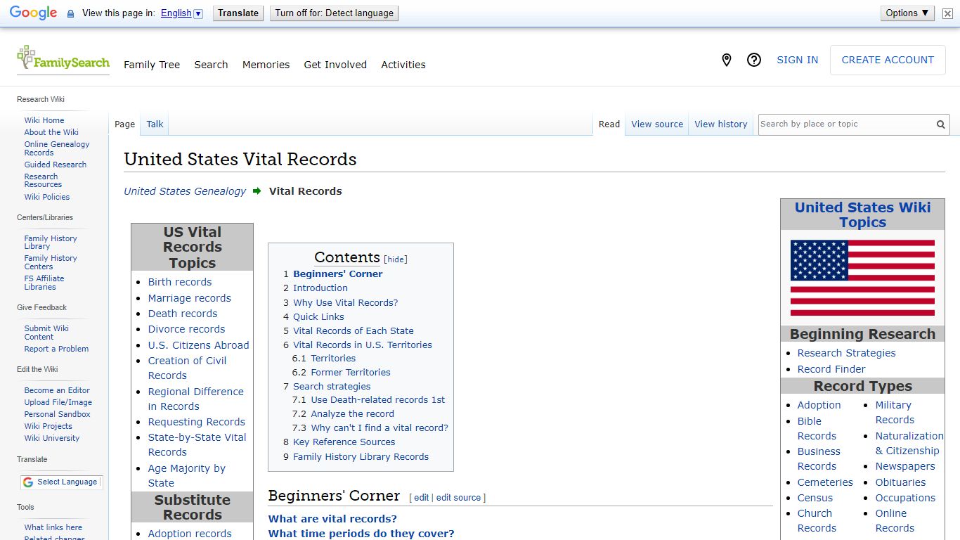 United States Vital Records • FamilySearch